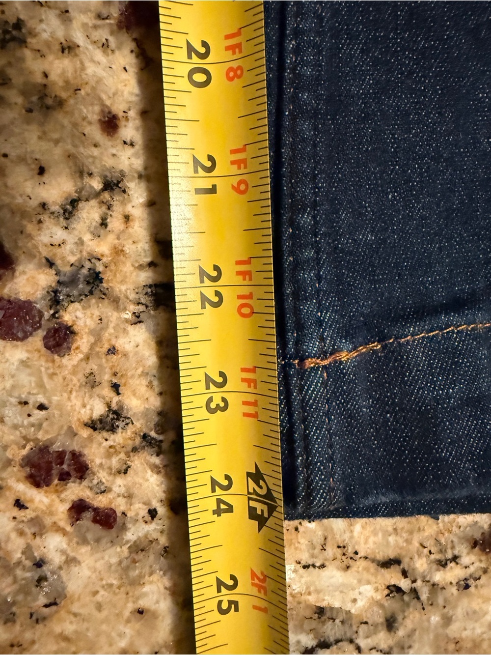 NWOT | Pilcro High-Rise Dark Indigo Wide-Leg Flare Jeans - Women | 24P - Picture 6 of 7